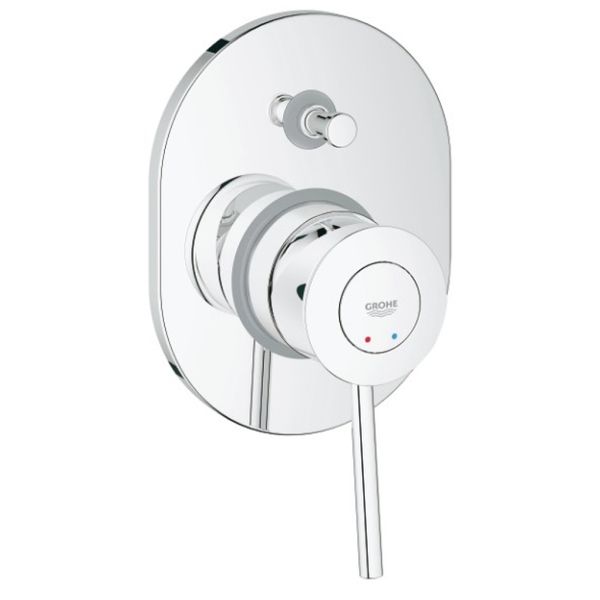 Смеситель скрытого монтажа для душа Grohe BauClassic 29047000 на два потребителя
Смеситель скрытого монтажа для душа Grohe BauClassic 29047000 на два потребителя