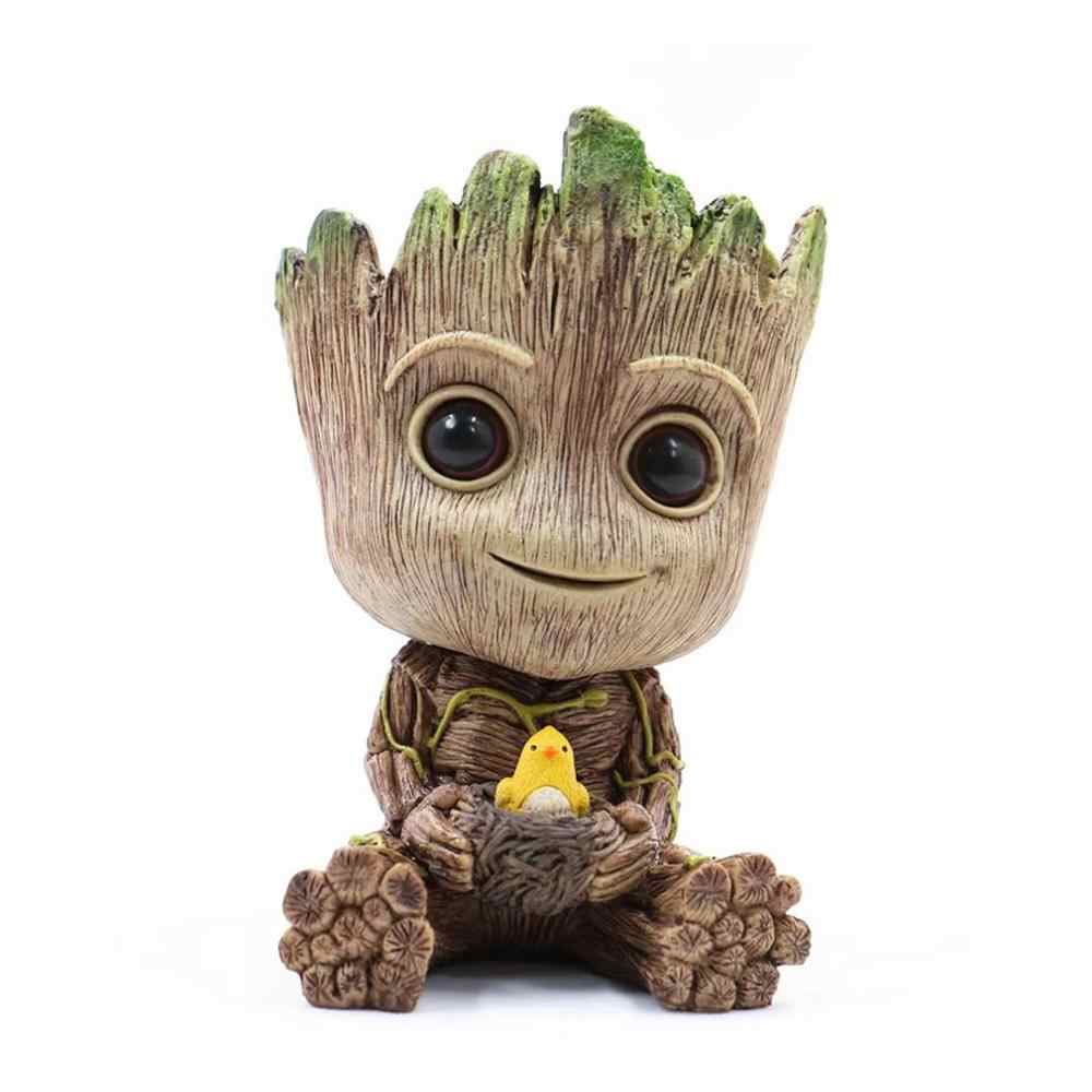 Стражи ребенка Groot ручка держатель фигурки героев цветочный горшок для аниме коллекция галактик 11 см
Стражи ребенка Groot ручка держатель фигурки героев цветочный горшок для аниме коллекция галактик 11 см