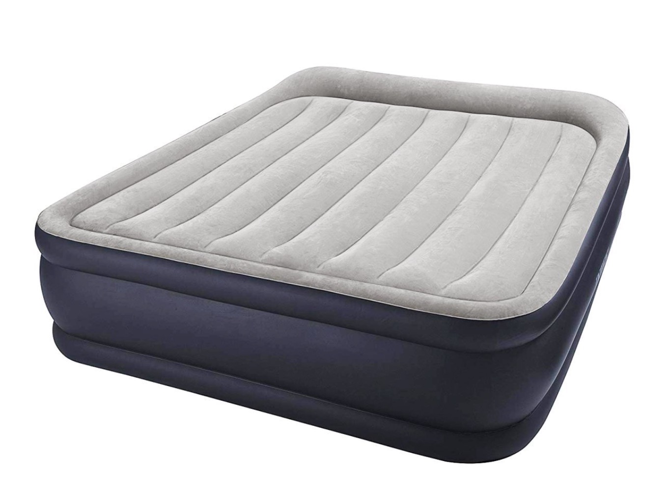 Двуспальная надувная кровать для дома Intex Deluxe Pillow со встроенным электронасосом Серая 152х203х42 см (IP-168348)
Двуспальная надувная кровать для дома Intex Deluxe Pillow со встроенным электронасосом Серая 152х203х42 см (IP-168348)