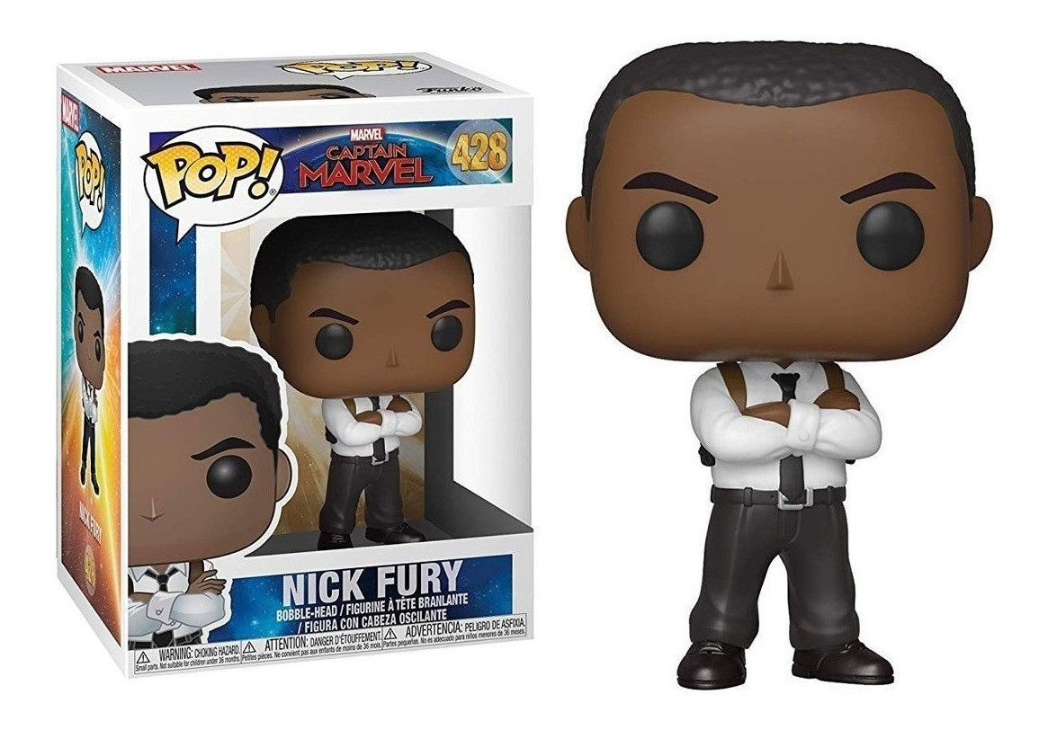 Фигурка Funko Pop Фанко Поп Капитан Марвел Ник Фьюри Captain Marvel Nick Fury 10 см СM NF 428
Фигурка Funko Pop Фанко Поп Капитан Марвел Ник Фьюри Captain Marvel Nick Fury 10 см СM NF 428