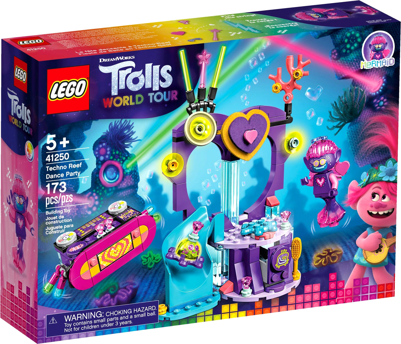 Конструктор LEGO Trolls Вечеринка на Техно-рифе 173 деталей (41250) (5702016616767)
Конструктор LEGO Trolls Вечеринка на Техно-рифе 173 деталей (41250) (5702016616767)