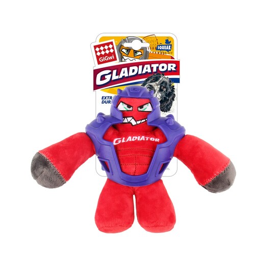Игрушка для собак гладиатор с пищалкой красный BRONZEDOG GIGWI GLADIATOR 20 см Bronzedog BGL-BND-2571
Игрушка для собак гладиатор с пищалкой красный BRONZEDOG GIGWI GLADIATOR 20 см Bronzedog BGL-BND-2571
