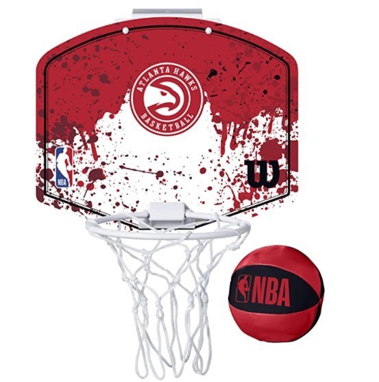 Мини-щит детский баскетбольный Wilson NBA Team Mini Hoop Atlanta Hawks (WTBA1302ATL)
Мини-щит детский баскетбольный Wilson NBA Team Mini Hoop Atlanta Hawks (WTBA1302ATL)