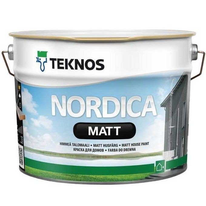 Краска Teknos NORDICA MATT ( Текнос НОРДИКА МАТ ) 2.7 л глубоко матовая, фасадная, водоразбавляемая, для дерева
Краска Teknos NORDICA MATT ( Текнос НОРДИКА МАТ ) 2.7 л глубоко матовая, фасадная, водоразбавляемая, для дерева