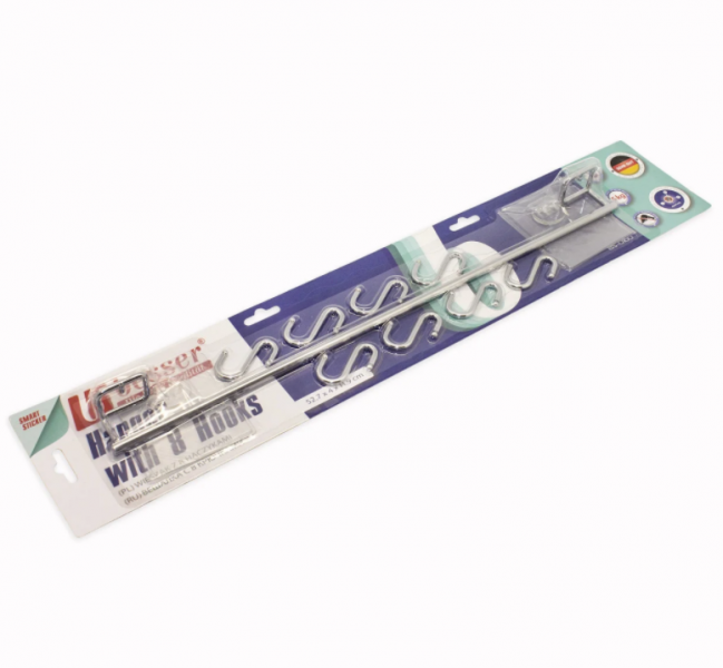 Планка рейлинговая Kamille Besser с креплением "SMART STICKER" KM-0160 (IR02478)
Планка рейлинговая Kamille Besser с креплением "SMART STICKER" KM-0160 (IR02478)