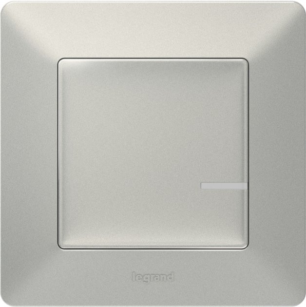 Умный проводной выключатель-диммер освещения Legrand Valena Life with Netatmo Алюминий
Умный проводной выключатель-диммер освещения Legrand Valena Life with Netatmo Алюминий
