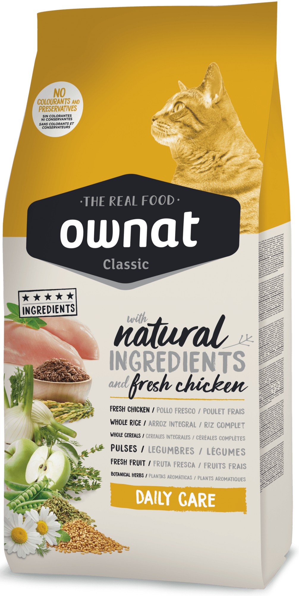 Сухой корм для кошек Ownat Classic Daily Care (Cat) — корм для взрослых кошек с Курицей 4 кг
Сухой корм для кошек Ownat Classic Daily Care (Cat) — корм для взрослых кошек с Курицей 4 кг