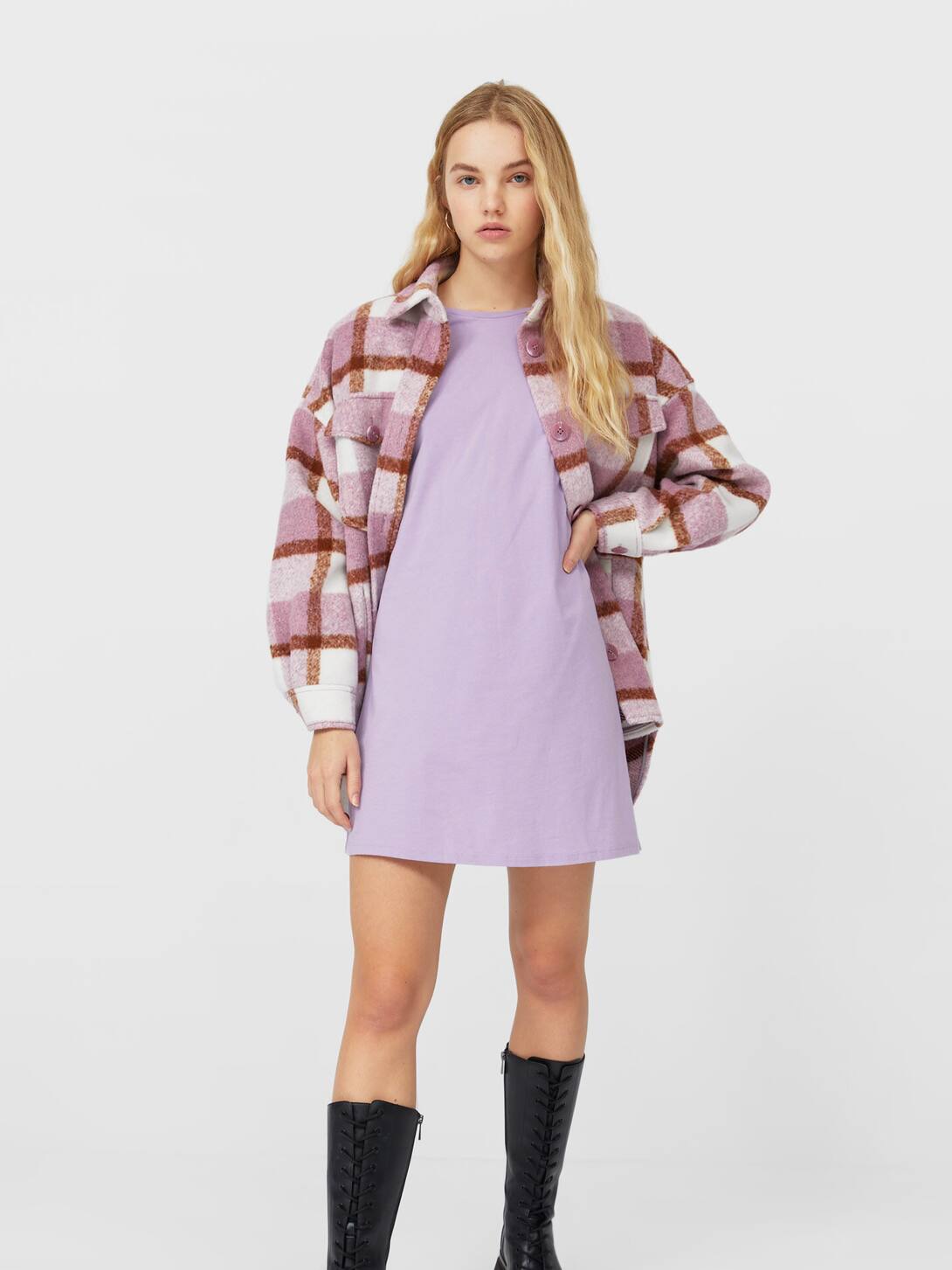 Платье Stradivarius 06350583604 Лиловое, Платье Stradivarius 06350583604 L Лиловое
Платье Stradivarius 06350583604 Лиловое, Платье Stradivarius 06350583604 L Лиловое