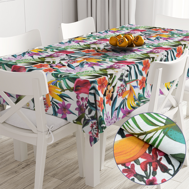 Скатерть с акриловым покрытием Time Textile Exotic Разноцветный TT170066 100x140
Скатерть с акриловым покрытием Time Textile Exotic Разноцветный TT170066 100x140