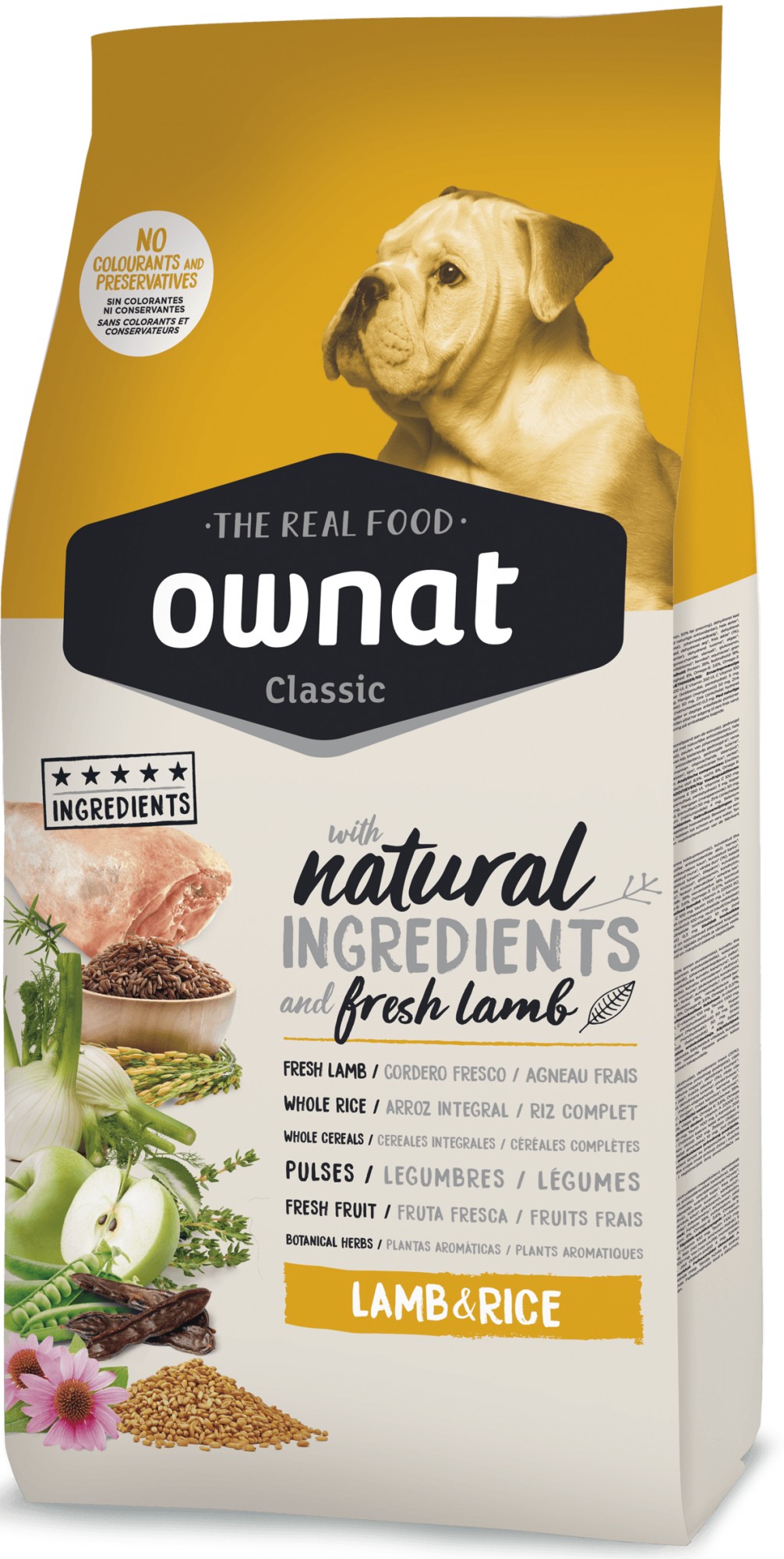 Сухой корм для собак Ownat Classic Lamb & Rice (Dog) 4 кг— корм для взрослых собак с Ягненком и Рисом
Сухой корм для собак Ownat Classic Lamb & Rice (Dog) 4 кг— корм для взрослых собак с Ягненком и Рисом