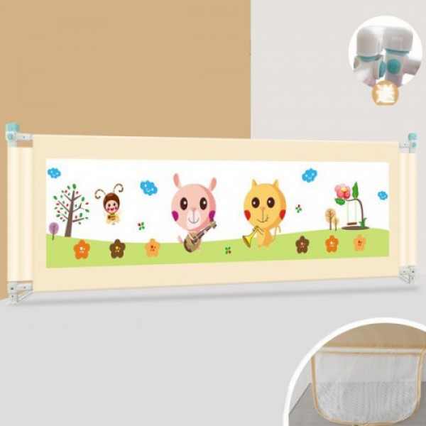 Защитный барьер для кровати с рисунком животных Baby Gift с наружным карманом-сеточкой 150 см Желто-зеленый (Protection-030)
Защитный барьер для кровати с рисунком животных Baby Gift с наружным карманом-сеточкой 150 см Желто-зеленый (Protection-030)
