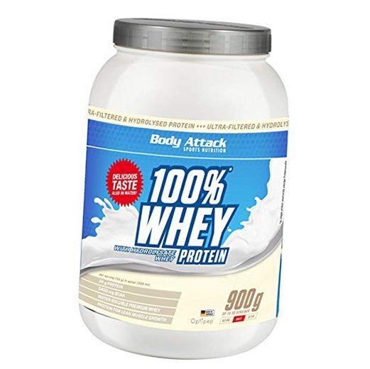 Концентрат Сывороточного Протеина, 100% Whey Protein, Body Attack 900г Печенье крем (29251004)
Концентрат Сывороточного Протеина, 100% Whey Protein, Body Attack 900г Печенье крем (29251004)
