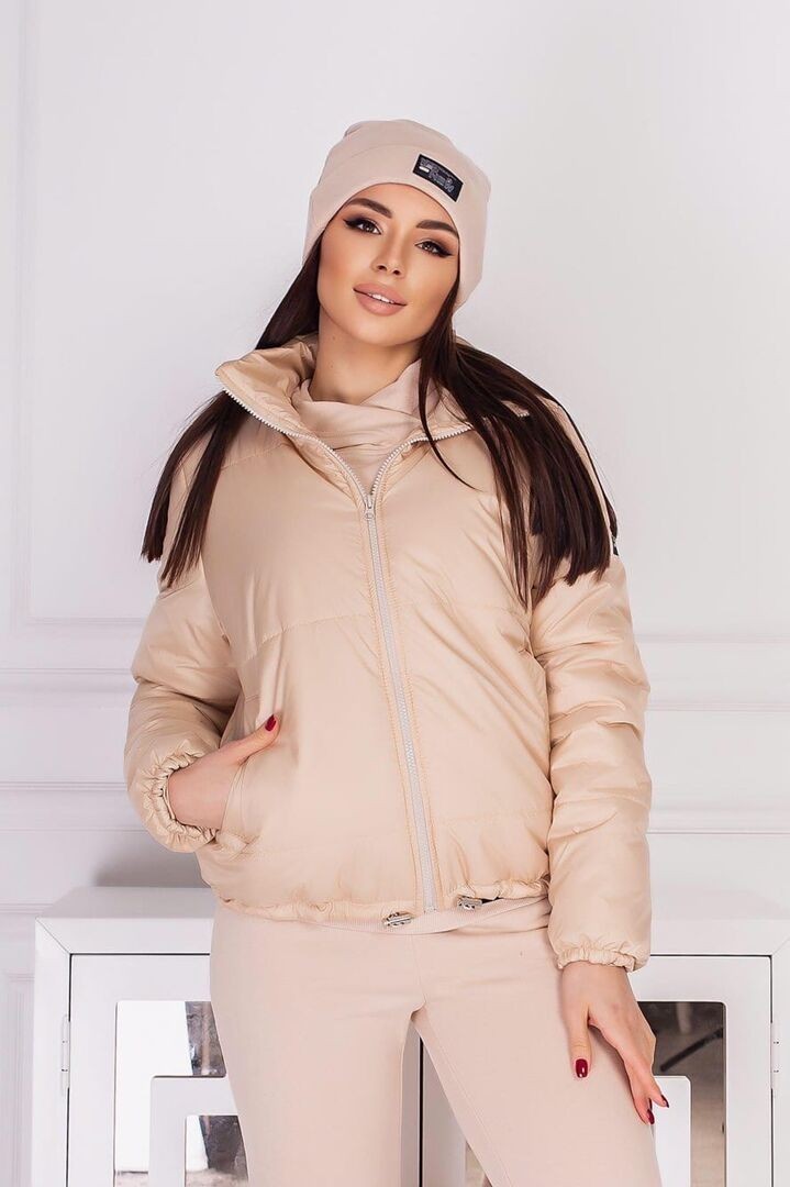 Женская весенняя куртка YuLiYaNi, бежевый XL- 48-50, Женская весенняя куртка YuLiYaNi, бежевый XL-2XL 48-50
Женская весенняя куртка YuLiYaNi, бежевый XL- 48-50, Женская весенняя куртка YuLiYaNi, бежевый XL-2XL 48-50