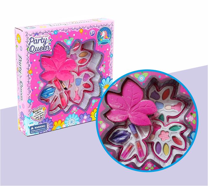 Набор детской косметики Funny Toys "Листочек" 3 яруса Тени, лак для ногтей, помада для девочек
Набор детской косметики Funny Toys "Листочек" 3 яруса Тени, лак для ногтей, помада для девочек