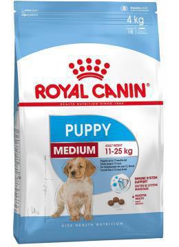 Royal Canin Medium Puppy 4 кг сухой корм (Роял Канин) для щенков собак средних размеров
Royal Canin Medium Puppy 4 кг сухой корм (Роял Канин) для щенков собак средних размеров