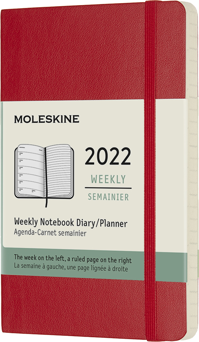 Еженедельник Moleskine 2022 9 х 14 см 144 страницы Красный Мягкий (8056420855852)
Еженедельник Moleskine 2022 9 х 14 см 144 страницы Красный Мягкий (8056420855852)