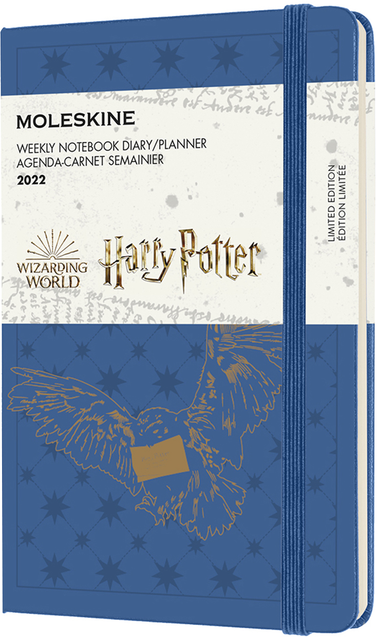 Еженедельник Moleskine Harry Potter 2022 9 х 14 см 144 страницы Синий (8056420857160)
Еженедельник Moleskine Harry Potter 2022 9 х 14 см 144 страницы Синий (8056420857160)