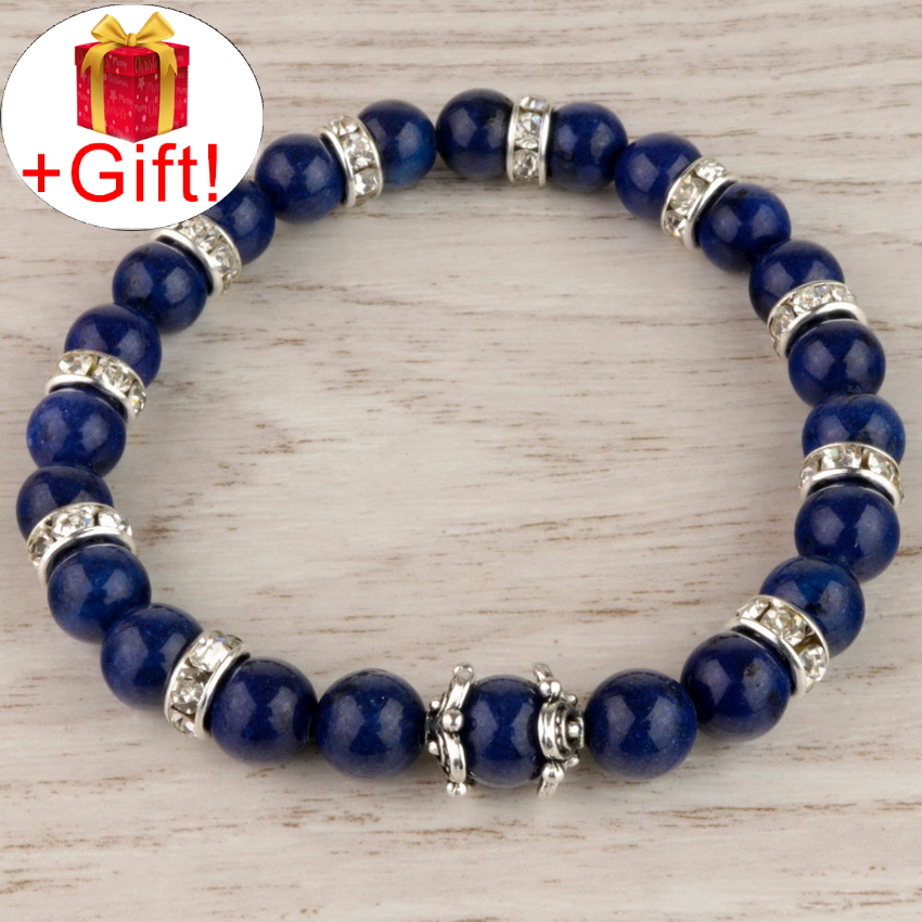 Браслет лазурит натуральный (8 мм), размер 20 см, julB1145
Браслет лазурит натуральный (8 мм), размер 20 см, julB1145