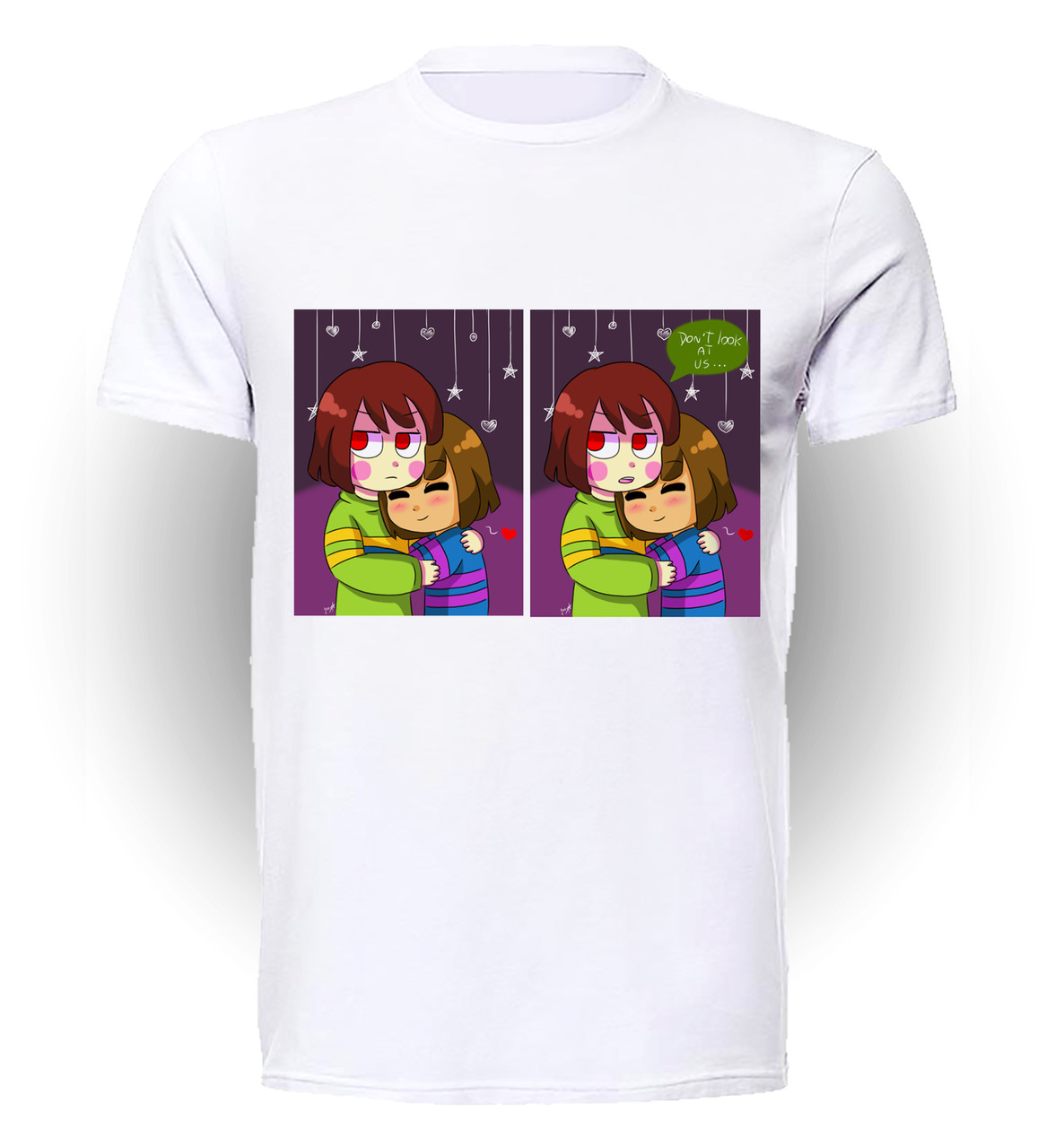 Футболка детская 134 см Gee! Белая с рисунком Андертейл Undertale dont look at us UT.01.026
Футболка детская 134 см Gee! Белая с рисунком Андертейл Undertale dont look at us UT.01.026