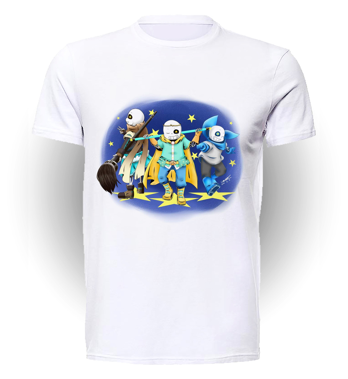 Футболка детская 134 см Gee! Белая с рисунком Андертейл Undertale stars UT.01.095
Футболка детская 134 см Gee! Белая с рисунком Андертейл Undertale stars UT.01.095