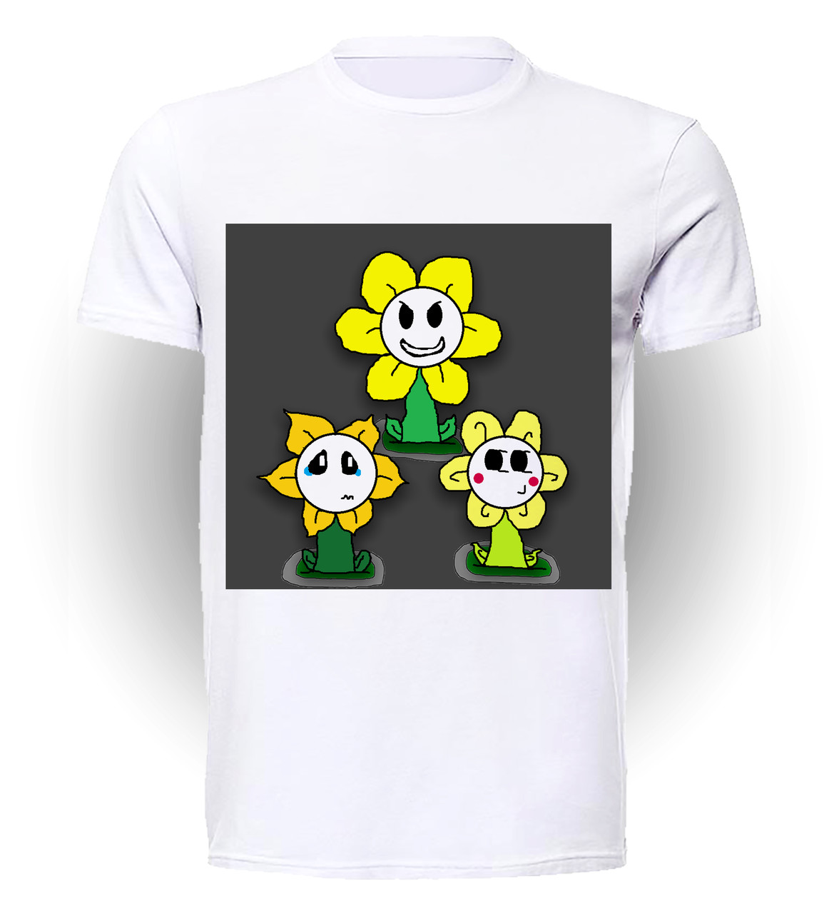 Футболка детская 134 см Gee! Белая с рисунком Андертейл Undertale три цветка UT.01.041
Футболка детская 134 см Gee! Белая с рисунком Андертейл Undertale три цветка UT.01.041