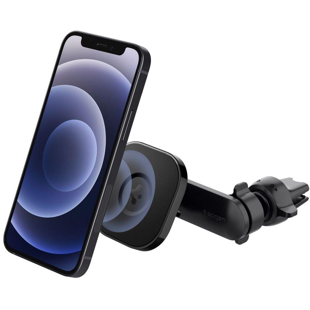 Магнитный автодержатель Spigen ITS12 OneTap Magnetic Magsafe Vent Car Mount Black
Магнитный автодержатель Spigen ITS12 OneTap Magnetic Magsafe Vent Car Mount Black