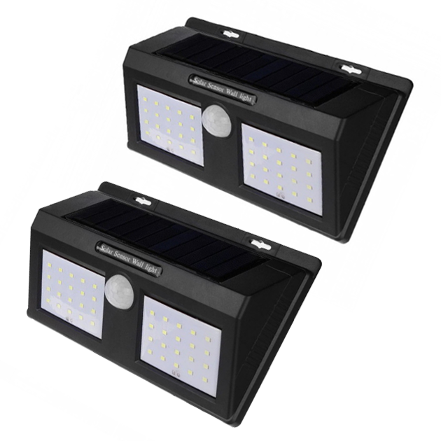 Комплект уличных 2 шт LED фонарей на солнечной батарее с датчиком движения Premium P-818
Комплект уличных 2 шт LED фонарей на солнечной батарее с датчиком движения Premium P-818