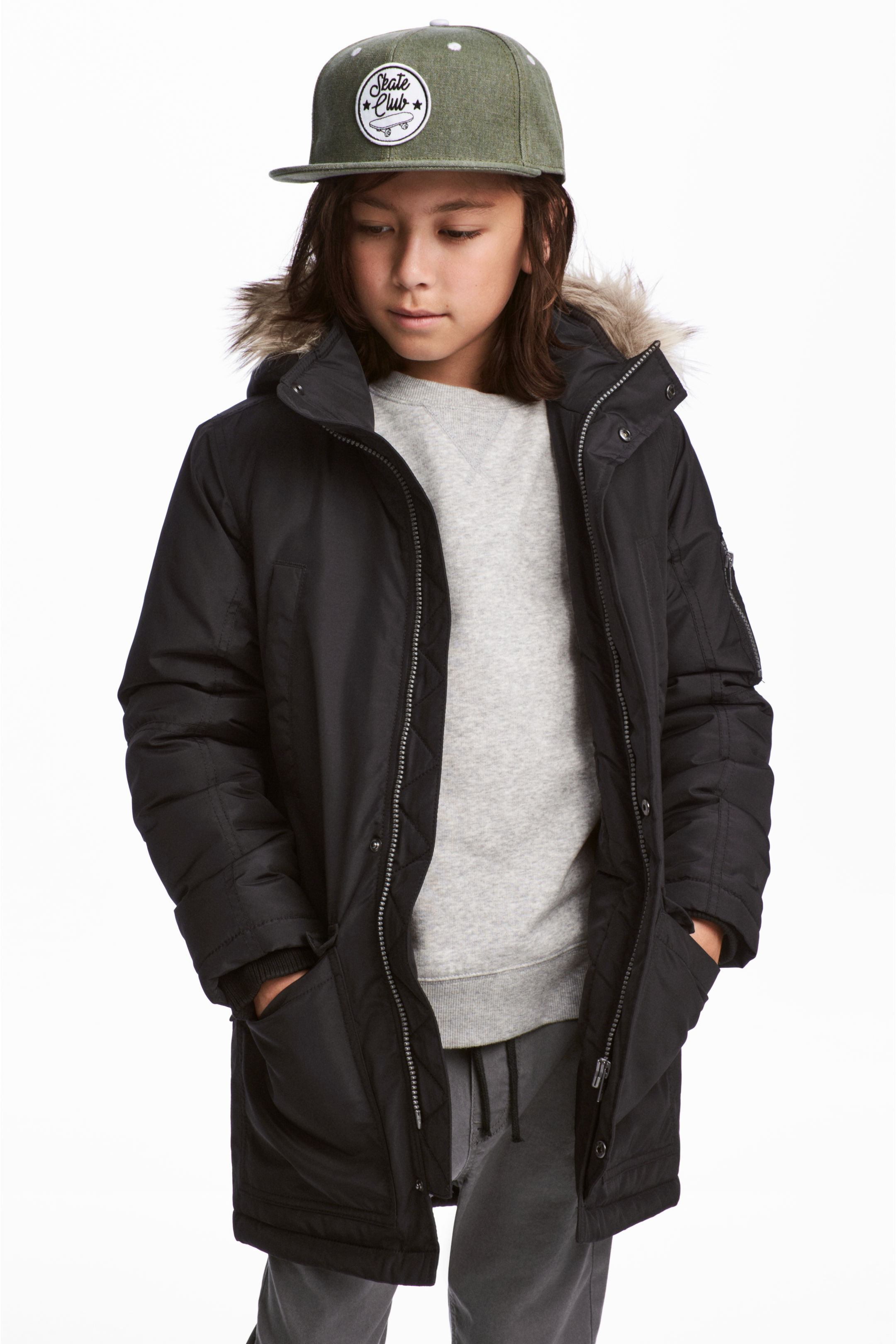 Парка H&M 152см черный 4944726
Парка H&M 152см черный 4944726