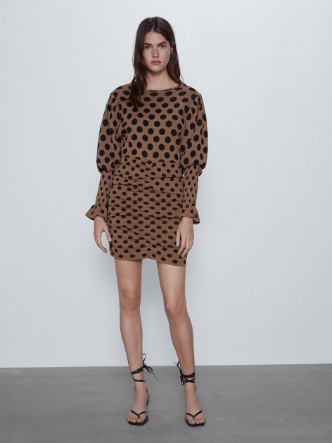 Платье Zara 6873/015/700 Бежевое в горох, Платье Zara 6873/015/700 M Бежевое в горох
Платье Zara 6873/015/700 Бежевое в горох, Платье Zara 6873/015/700 M Бежевое в горох