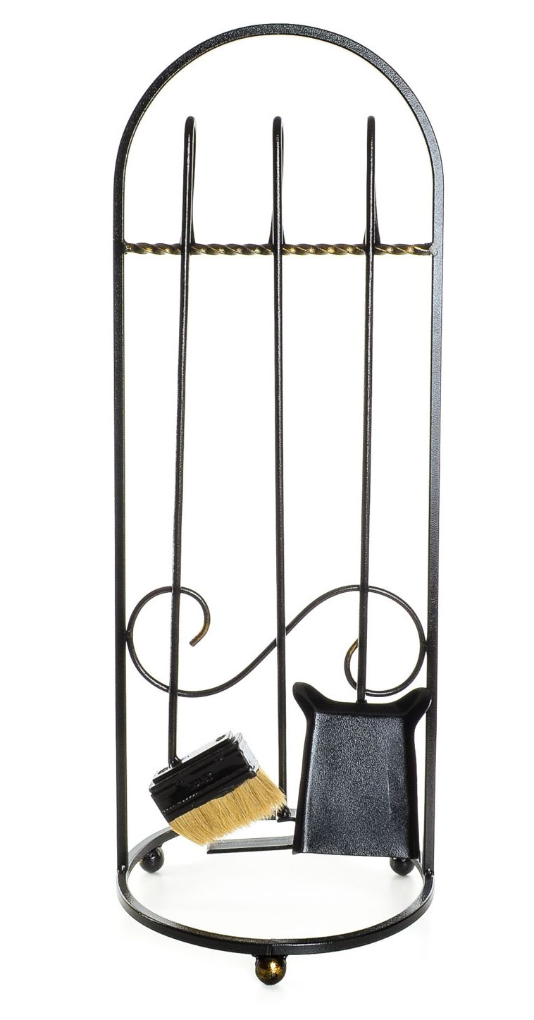 Каминный набор металлический кованый Ferrum Fakel 3 Black Gold, 28х28х77см., гарантия 1 год
Каминный набор металлический кованый Ferrum Fakel 3 Black Gold, 28х28х77см., гарантия 1 год