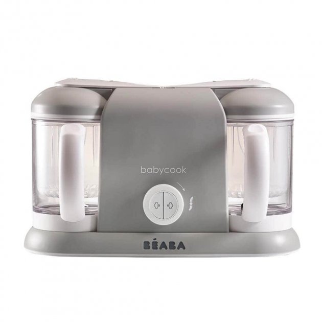 Пароварка-блендер 4 в 1 Beaba Babycook Plus Grey 2200 мл / 400 Вт на 2 чаши с автоотключением и звуковым сигналом
Пароварка-блендер 4 в 1 Beaba Babycook Plus Grey 2200 мл / 400 Вт на 2 чаши с автоотключением и звуковым сигналом