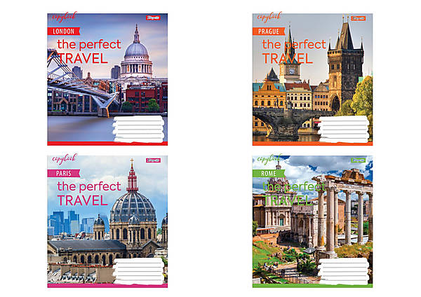 Тетрадь А5 18 листов в клетку Perfect travel (25шт. в упак микс видов) 1 Вересня (764891)
Тетрадь А5 18 листов в клетку Perfect travel (25шт. в упак микс видов) 1 Вересня (764891)