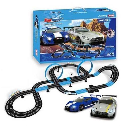 Трек на р/к MR 04 L длина трека 8.4 метра, 2 машинки на р/у, 2 мертвые петли, работает от сети 220 V, разноцветный
Трек на р/к MR 04 L длина трека 8.4 метра, 2 машинки на р/у, 2 мертвые петли, работает от сети 220 V, разноцветный