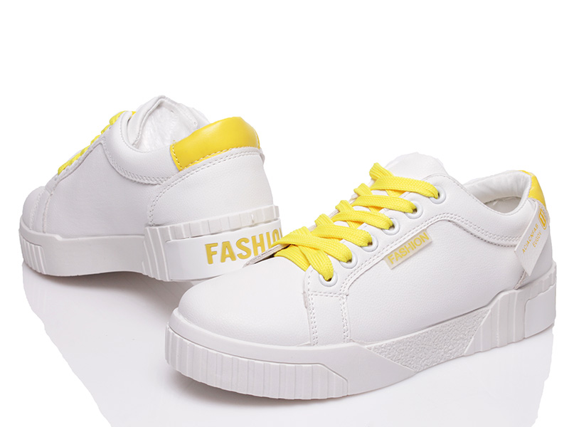 Женские кеды деми Prime 669 WHITE-YELLOW Белый р.37 (22,5 см.) 
Женские кеды деми Prime 669 WHITE-YELLOW Белый р.37 (22,5 см.)