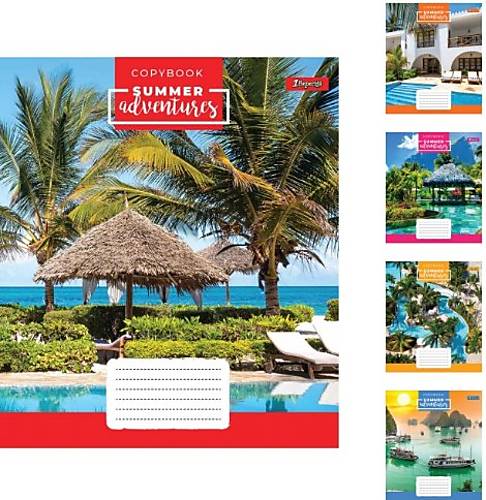 Тетрадь А5 36 листов в клетку Summer adventures (15шт. в упак 5 дизайнов) 1 Вересня (765457)
Тетрадь А5 36 листов в клетку Summer adventures (15шт. в упак 5 дизайнов) 1 Вересня (765457)