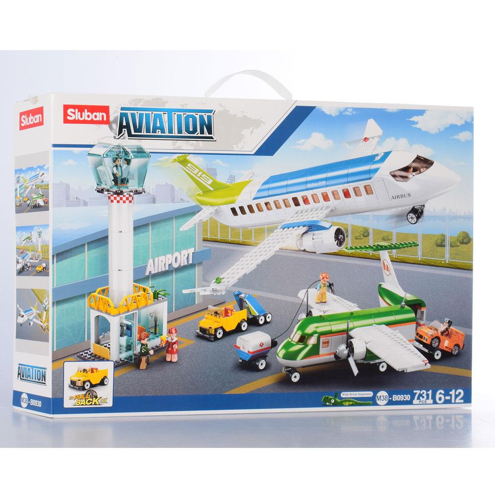 Конструктор SLUBAN M38-B0930 аэропорт,самолет,транспорт, фигурки, 731дет, в кор-ке,57-38-9,5см
Конструктор SLUBAN M38-B0930 аэропорт,самолет,транспорт, фигурки, 731дет, в кор-ке,57-38-9,5см