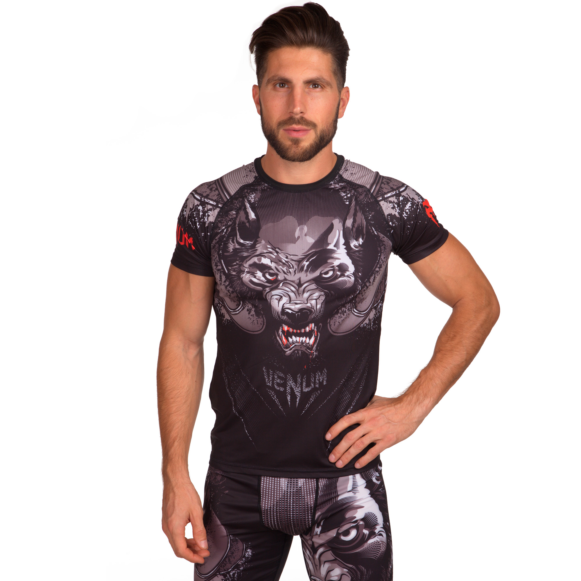 Комплект компрессионный мужской (футболка с коротким рукавом и шорты) Venum WOLF CO-8133-CO-8228 (PL, эластан, XL 175-180 cм, черный-красный)
Комплект компрессионный мужской (футболка с коротким рукавом и шорты) Venum WOLF CO-8133-CO-8228 (PL, эластан, XL 175-180 cм, черный-красный)