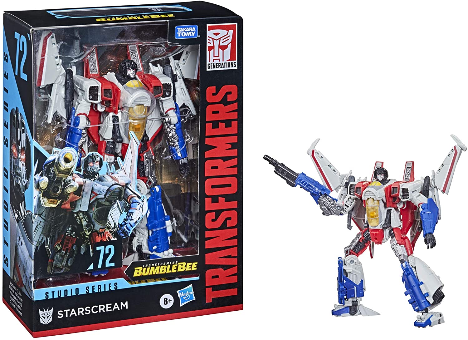 Трансформер Старскрим Серия Бамблби Studio Series 72 Transformers Voyager Class Bumblebee Starscream Hasbro F0790
Трансформер Старскрим Серия Бамблби Studio Series 72 Transformers Voyager Class Bumblebee Starscream Hasbro F0790