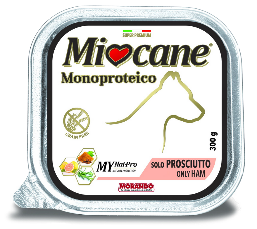 Влажный корм для собак Morando MioCane Monoproteico 100% прошутто 300 г х 6 шт
Влажный корм для собак Morando MioCane Monoproteico 100% прошутто 300 г х 6 шт
