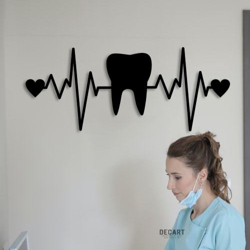 Деревянная картина - панно Для стоматологий Зубной ритм 70х28 см 
Деревянная картина - панно Для стоматологий Зубной ритм 70х28 см