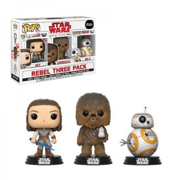 Набор фигурок Funko Star Wars The Last Jedi: Good Guys - Vinyl Figures 3-pack, 26487, 10cm
Набор фигурок Funko Star Wars The Last Jedi: Good Guys - Vinyl Figures 3-pack, 26487, 10cm