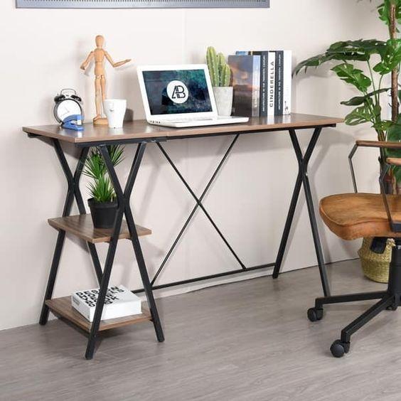 Дизайнерский Письменный офисный стол с полками в стиле Лофт Loft Design RV703 ()
Дизайнерский Письменный офисный стол с полками в стиле Лофт Loft Design RV703 ()