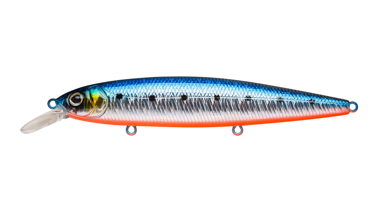 Воблер Минноу Strike Pro Bold 130SP, 130 мм, 24,5 гр, Загл. 1,3м.-1,8м., Нейтральный, цвет: A234-SBO-LU Blue Back Silver OB Fluo, (EG-191-SP#A234-SBO-LU) (98403)
Воблер Минноу Strike Pro Bold 130SP, 130 мм, 24,5 гр, Загл. 1,3м.-1,8м., Нейтральный, цвет: A234-SBO-LU Blue Back Silver OB Fluo, (EG-191-SP#A234-SBO-LU) (98403)