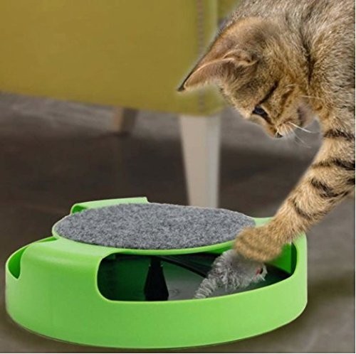 Игрушка для кота с когтеточкой Catch the Mouse Поймай мышь Motion Cat Toy Зеленая 25 см
Игрушка для кота с когтеточкой Catch the Mouse Поймай мышь Motion Cat Toy Зеленая 25 см