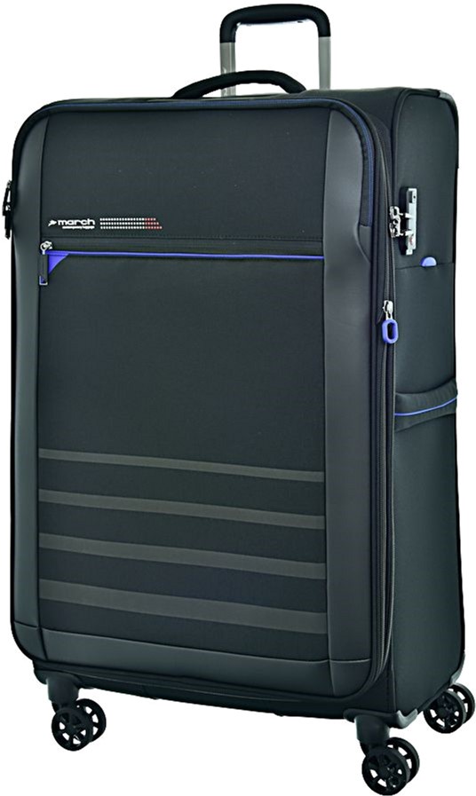 Чемодан на 4 колесах March Sigmatic 78 x 30 x 48 см 104-121 л Черный (2991/07)
Чемодан на 4 колесах March Sigmatic 78 x 30 x 48 см 104-121 л Черный (2991/07)