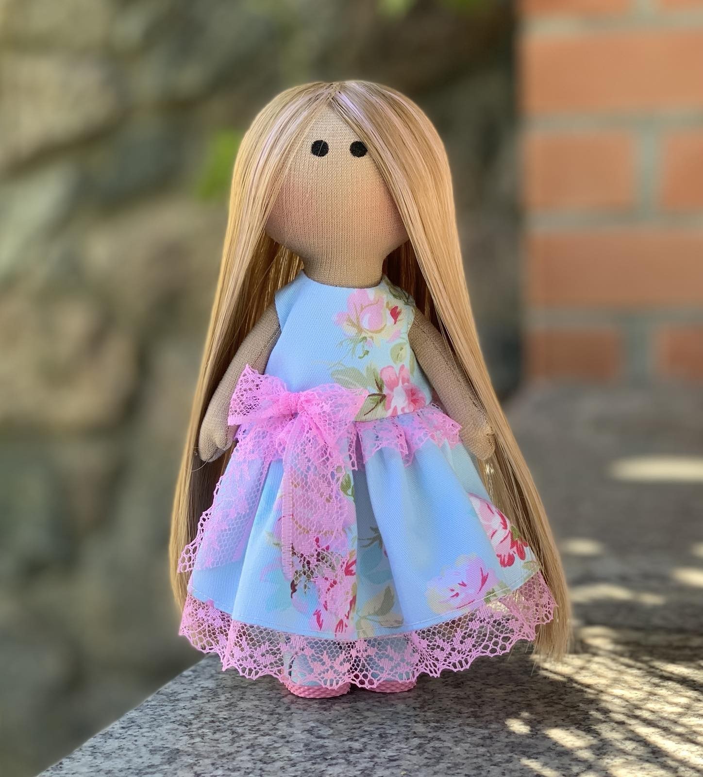 Кукла текстильная интерьерная ручной работы Неженка Elli 23см
Кукла текстильная интерьерная ручной работы Неженка Elli 23см