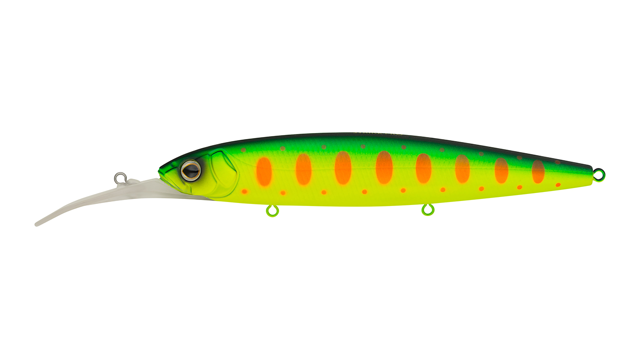 Воблер Минноу Strike Pro Bold Deep Diver 130SP, 130 мм, 24,5 гр, Загл. 2,5м.-5,0м., Нейтральный, цвет: A209S Acid Mat Char, (EG-191L#A209S) (143566)
Воблер Минноу Strike Pro Bold Deep Diver 130SP, 130 мм, 24,5 гр, Загл. 2,5м.-5,0м., Нейтральный, цвет: A209S Acid Mat Char, (EG-191L#A209S) (143566)