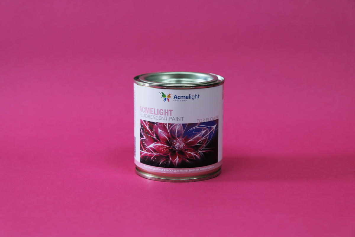 Флуоресцентная краска для цветов AcmeLight Fluorescent paint for Flower синяя 0,25 л
Флуоресцентная краска для цветов AcmeLight Fluorescent paint for Flower синяя 0,25 л