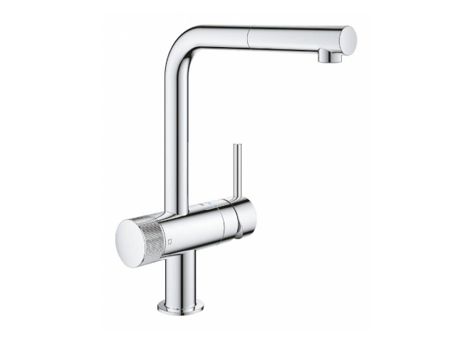 Смеситель для кухни Grohe Blue Pure Minta 31721000 под фильтрованную воду с вытяжной лейкой
Смеситель для кухни Grohe Blue Pure Minta 31721000 под фильтрованную воду с вытяжной лейкой