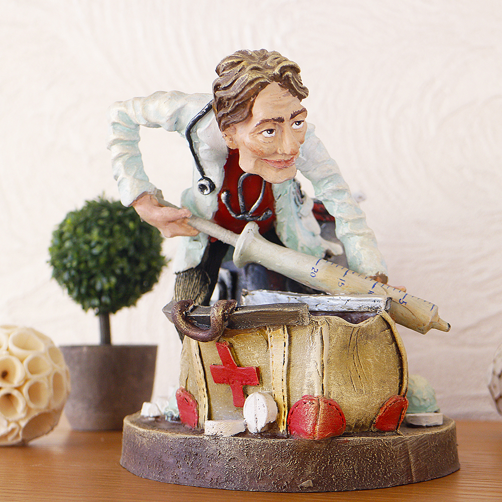 Фигурка Врач - карандашница и визитница 19 см Гранд Презент ВП801
Фигурка Врач - карандашница и визитница 19 см Гранд Презент ВП801